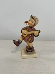 Goebel Hummel - “HAPPINESS” - #86 - TMK3 - Mandolin Girl - W Germany - 4.25” T - Picture 1 of 3