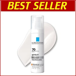 Protector solar La Roche-Posay Anthelios FPS 70 - Crema hidratante antienvejecimiento para toda la piel - Imagen 1 de 9