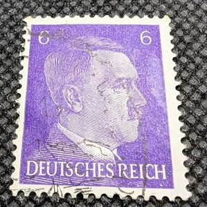 Germany Deutsches Reich 1941 Mi. Nr. 785 Hitler Head Definitive 6 Pf. WW2 - Picture 1 of 1