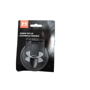 Neu Under Armour Schwarz Schraubverschluss Ersatzdeckel für Wasserflasche 2,5 Zoll Durchmesser - Bild 1 von 2