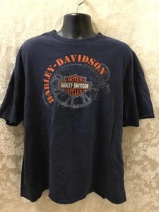 Harley Davidson T-Shirt 3XL lot 5 TX Roswell NM Denali AK MN Viking CO mountains - Picture 1 of 17