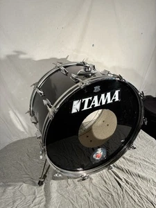 Vintage 1977-81 Tama Imperialstar 14”x24” Bass Drum - Black MIJ 9 Ply With Rerings - Bild 1 von 16