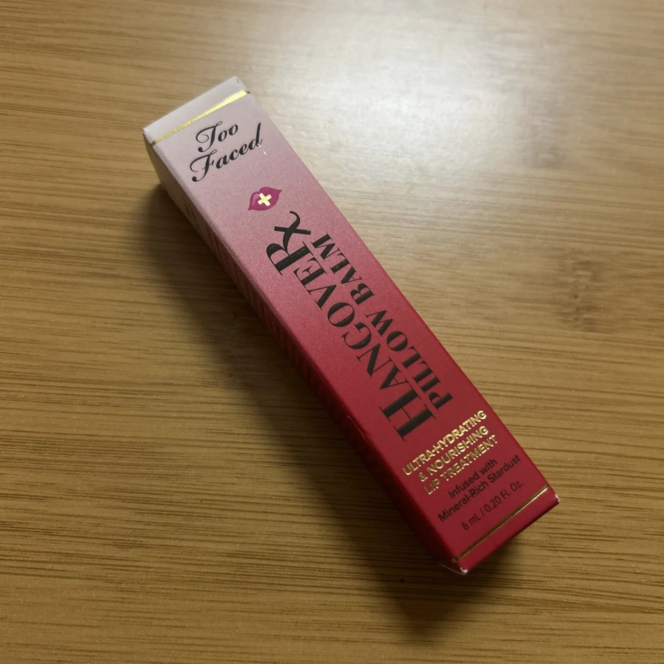 Bálsamo Almohada Resaca Too Faced Tratamiento Labial Ultra Hidratante Rosa Como Nuevo Foto 1 de 1