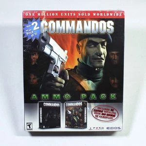 Commandos Ammo Pack (PC, 2000) Includes 2 Games, Read Description - Brand New - Picture 1 of 6