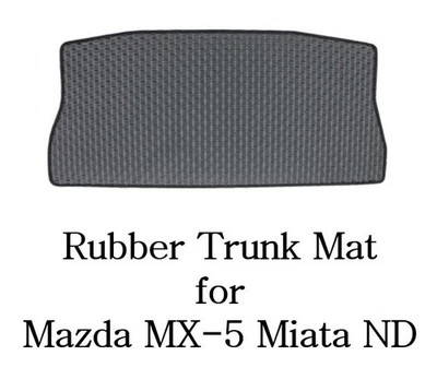ZERO Japan Made-to-order Rubber Trunk Mat Mazda MX-5 Miata ND Models NEW - Image 1 of 3