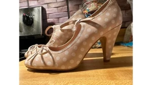 ORIPLALLA Womens Mary Jane Pumps with Heel Vintage Shoes Retro - Picture 1 of 10