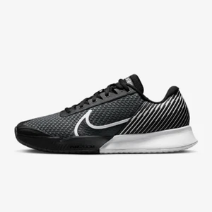 Nike Court Air Zoom Vapor Pro 2 Tennis Shoes 'Black/White' (DR6191-001) - Picture 1 of 8