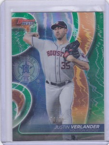 2020 Bowman's Best Justin Verlander /99 Houston Astros #6