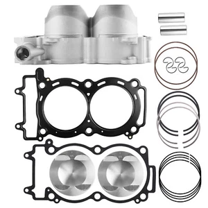 93mm Cylinder Pistons Gaskets Kit for Polaris RZR XP 900 4 XP900 2011-2014 - Picture 1 of 14