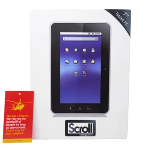 Scroll 7'' Tablet PC By Storage Options Android 2.1 1080p 2GB Memory C4 - Picture 1 of 8