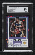 2017 Contenders Draft Picks Cracked Ice Ticket /23 Magic Johnson SGC 9 MINT HOF