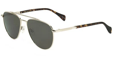 Rag & Bone Men's Gold-Tone Aviator RNB1044GS-0J5G-70 - Image 1 of 3