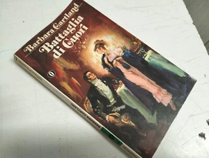 OSCAR MONDADORI # 1442-BARBARA CARTLAND- BATTLE OF THE HEART -1st ED 1981-RS13 - Picture 1 of 1
