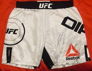 Nate Diaz autographed UFC Reebok trunks. JSA Authenticated