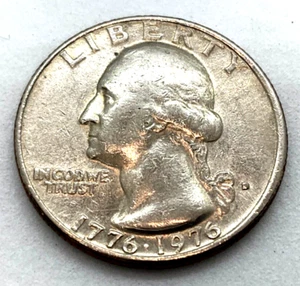 U.S. 1776-1976 D Bicentennial Quarter Coin Filled D Mint Mark W/Error Rare!!! - Picture 1 of 3