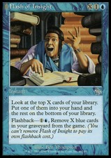 Magic the Gathering MTG Flash of Insight (40) Judgment   LP