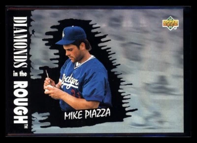 MIKE PIAZZA 1993 Upper Deck Diamond Gallery Hologram #34 C2 - Image 1 of 2