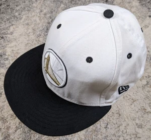 New Era Golden State Warriors Hat Snapback Adjustable White Logo Embroidered NBA - Picture 1 of 11