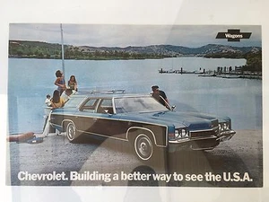 Chevrolet Wagons 1972 póster de ventas 11" X 17" - Imagen 1 de 1