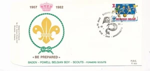 D78400 Belgium FDC P.665 Bade-Powell Belgian Boy-Scouts Sint-Amandsberg - Picture 1 of 1