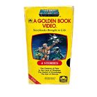 Masters Of The Universe A Golden Book Video Vhs Cassette Tape - 4 Stories