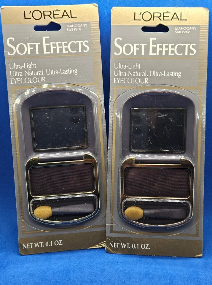L'Oreal SOFT EFFECTS Ultra-Light Eye Colour Shadow MAHOGANY (LOT/2) - Image 1 of 2