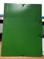 Chemise Plastique Verte - élastique - Polypro - 24x32cm - NEUF