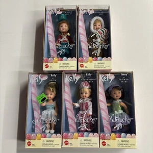 Lot Of 5 Barbie in the Nutcracker Kelly Doll Set Mattel 2001 - Picture 1 of 2