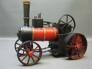 Blech Modellauto Dampftraktor Traktor Modell 30 cm 1,3 Kg schwer - Bild 1 von 5