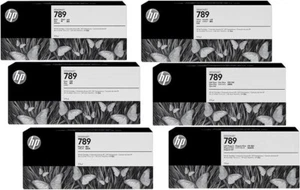 GENUINE HP789 775ML INK CARTRIDGES, CHOICE OF 6 COLOURS IN LOT - SENT QUICKLY - Picture 1 of 7