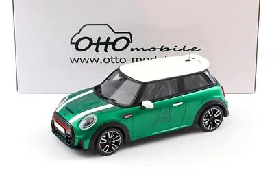 1:18 OTTO mobile OT1098 MINI COOPER S F56 Jcw John Works 2021 Verde Metallo - Immagine 1 di 4