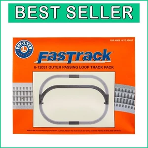 Premium 9-Piece FasTrack Electric O Gauge Track Set - Layout Expansion Made Easy - Picture 1 of 9