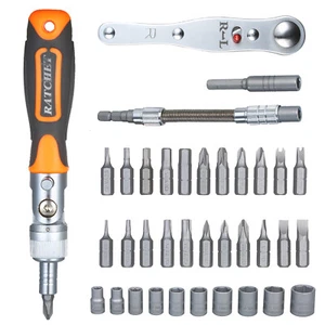 38 in1 Precision Ratchet Screwdriver Cell Phone Repair Set for Laptop Watch - Picture 1 of 11