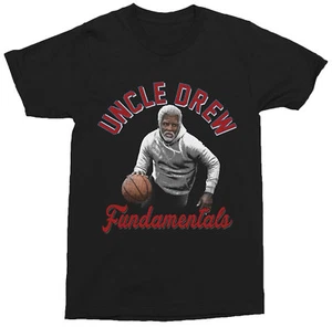Uncle Drew Fundamentals Adult T-Shirt - Sports comedy Movie, Kyrie Irving, Shaq - Imagen 1 de 1