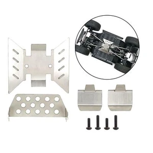 Metal Chassis Guard With Screw For Axial SCX10 III 1/10 RC Crawler Car DIY Parts - Picture 1 of 14