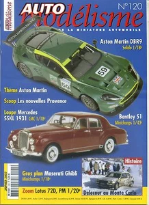 AUTO MODELISME n°120 11/2006 ASTON MARTIN DBR 9 BENTLEY S1 - Imagen 1 de 1