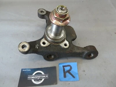 Mazda Miata 1999-2005 pasajero delantero derecho husillo nudillo sin abs Foto 1 de 4