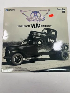 AEROSMITH Things That Go PUMP In The Night Laserdisc Music Video Collection - Picture 1 of 1