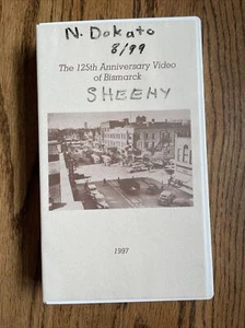 Bismarck North Dakota 125th Anniversary Video VHS Tape Vtg 1997 CK Productions - Picture 1 of 3