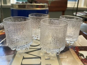 Four Iittala Finland Tapio Wirkkala Ultima Thule 1.5 Oz Shot Glasses 2.25” Tall - Picture 1 of 6