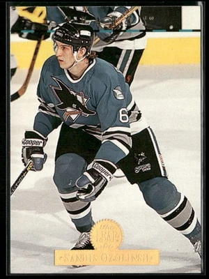 1994-95 LEAF SANDIS OZOLINSH SAN JOSE SHARKS #169 - Image 1 of 3
