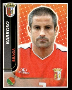 Juego de pegatinas de fútbol Panini Portugal 2004 Break Barroso Braga #122 - Imagen 1 de 2