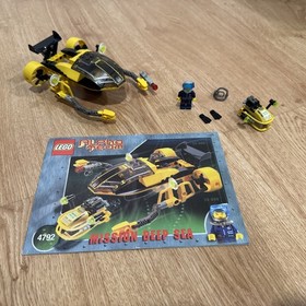 LEGO Alpha Team: Alpha Team Navigator and Rov (4792) 100% Complete With Manual 