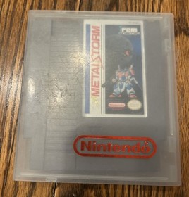 Metal Storm (Nintendo NES, 1991) Authentic - Tested & Working!