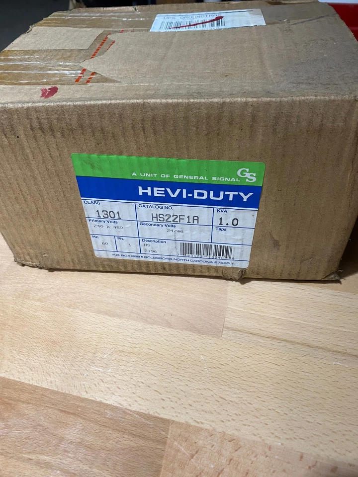 GENERAL SIGNAL HEVI-DUTY HS22F1A, TYPE HS - Image 1 of 1