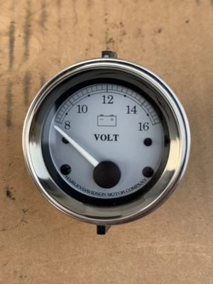 Harley-Flhxi Street Glide 2006 voltímetro medidor OEM Foto 1 de 4