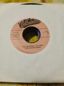 THE QUINTONES 45 OH HEAVENLY FATHER / I WATCH THE STARS - Picture 1 of 2