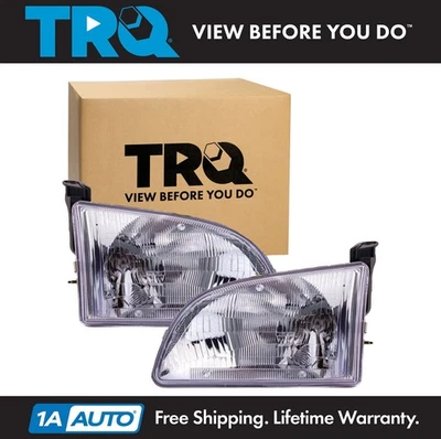 Juego de montaje de faros TRQ para Toyota Sienna 1998-2000 TO2502123 TO2503123 Foto 1 de 4