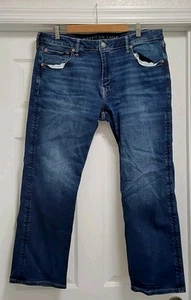American Eagle Jeans Herren Größe 38 x 30 ( 38 x 28 gesäumt ) blau Denim - Bild 1 von 13