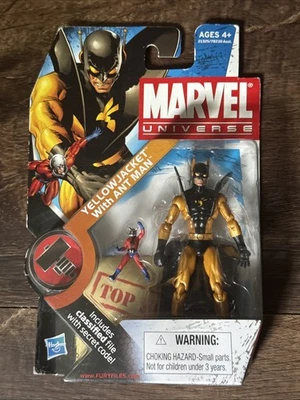 2010 Hasbro Yellow Jacket w/Ant-Man Marvel Universe 3.75" Action Figure NIB MINT - Image 1 of 4